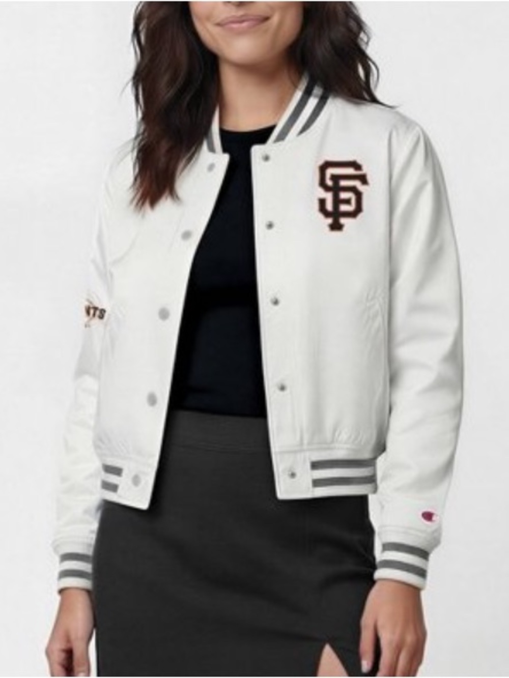 MLB San Francisco Giants Women's Champion Bomber Jacket S
